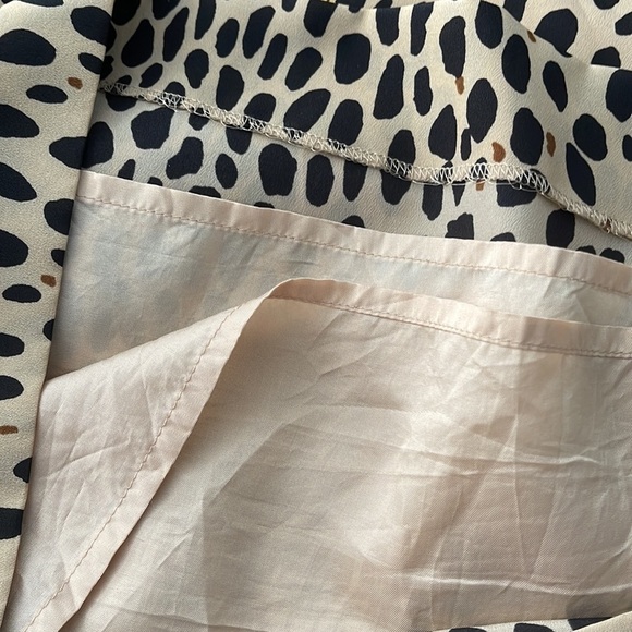 J.Crew tan dress with black spots - Picture 8 of 9